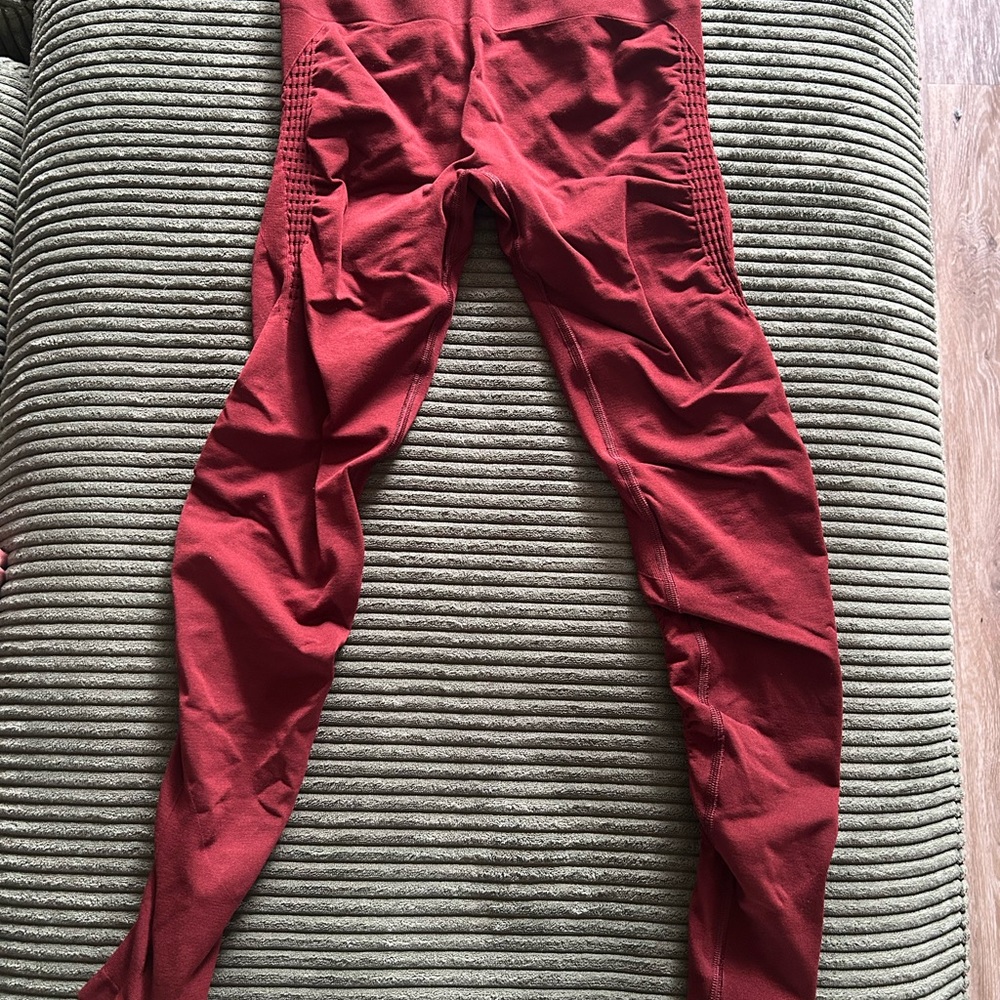 Alphalete Amplify Red Leggings